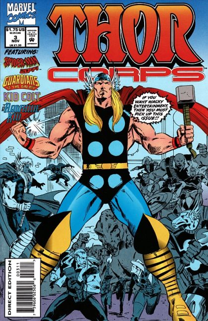 Thor Corps Ravaged By Reality! |  Issue#3A | Year:1993 | Series: Thor |
