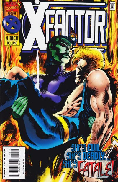 X-Factor, Vol. 1 Wreaking Havok, Part 2: Impulsive Behavior |  Issue#113A | Year:1995 | Series: X-Factor | Pub: Marvel Comics