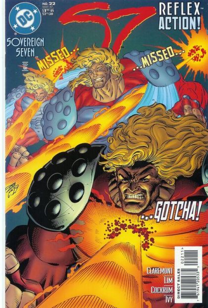 Sovereign Seven Snapshot; The Date |  Issue#22 | Year:1997 | Series: Sovereign Seven | Pub: DC Comics