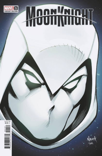 Moon Knight, Vol. 9  |  Issue#1C | Year:2021 | Series:  |  Todd Nauck Headshot Variant
