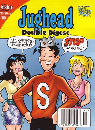 Jughead's Double Digest  |  Issue#180B | Year:2012 | Series:  | Pub: Archie Comic Publications