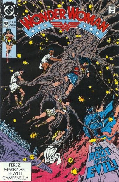 Wonder Woman, Vol. 2 Divided We Fall |  Issue#40A | Year:1990 | Series: Wonder Woman | Pub: DC Comics
