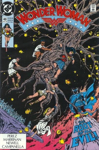 Wonder Woman, Vol. 2 Divided We Fall |  Issue#40A | Year:1990 | Series: Wonder Woman | Pub: DC Comics