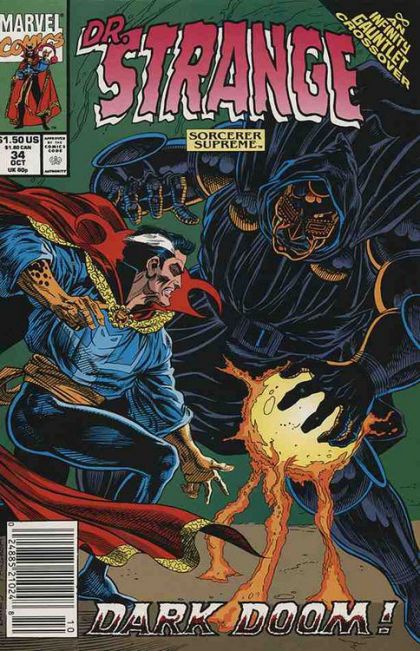 Doctor Strange: Sorcerer Supreme, Vol. 1 Infinity Gauntlet - Is There a Doctor Not in the House? |  Issue#34 | Year:1991 | Series: Doctor Strange | Pub: Marvel Comics