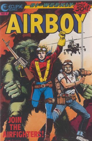 Airboy Assault on Villa Miserio |  Issue#4 | Year:1986 | Series:  | Pub: Eclipse Comics