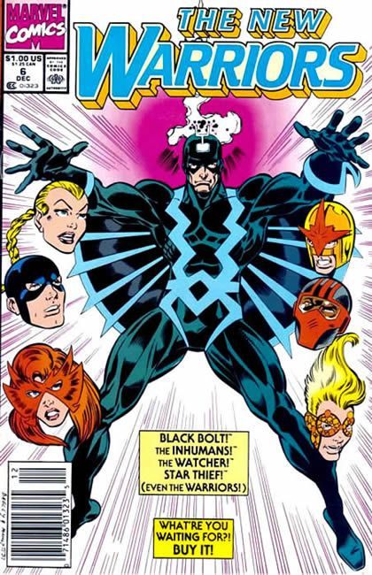 The New Warriors, Vol. 1 The Inhuman Condition |  Issue#6B | Year:1990 | Series: New Warriors |