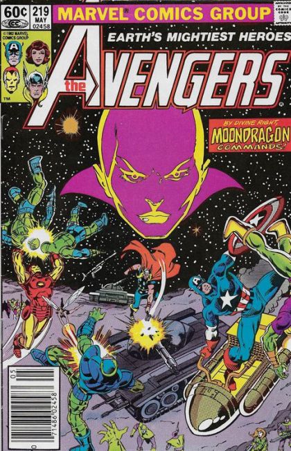 The Avengers, Vol. 1 ...By Divine Right! |  Issue#219B | Year:1982 | Series: Avengers | Pub: Marvel Comics | Newsstand Edition