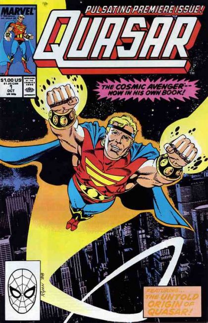 Quasar The Price of Power |  Issue#1A | Year:1989 | Series: Quasar | Pub: Marvel Comics