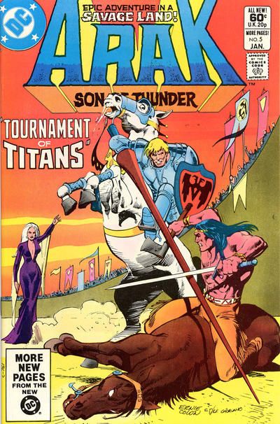 Arak Tournament Of Titans! |  Issue#5A | Year:1981 | Series:  |