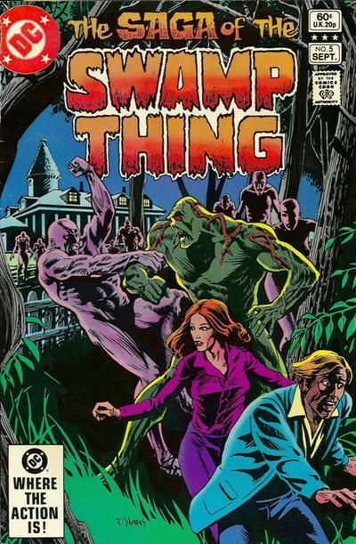 Swamp Thing, Vol. 2 The Screams Of Hungry Flesh / ...But The Patient Died |  Issue#5A | Year:1982 | Series: Swamp Thing |