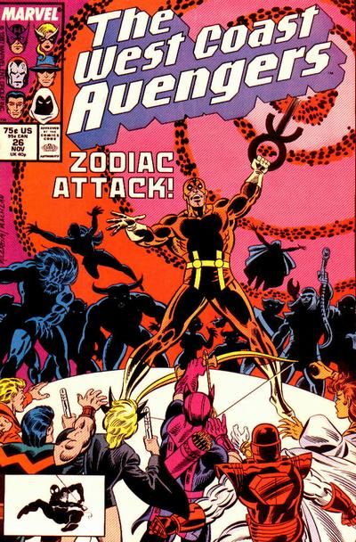 The West Coast Avengers, Vol. 2 What is Scorpio? |  Issue#26A | Year:1987 | Series:  | Pub: Marvel Comics