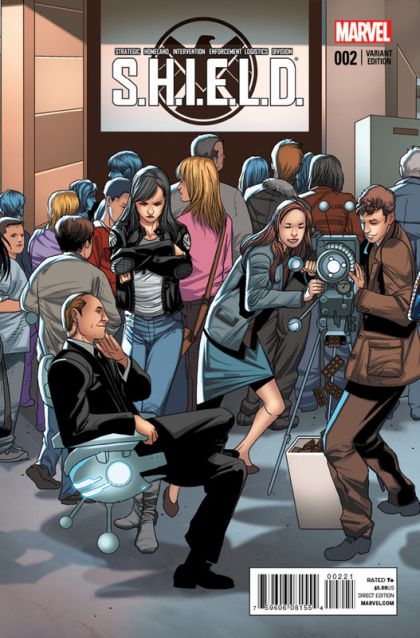 S.H.I.E.L.D., Vol. 3 (Marvel) Active Mission: THE ANIMATOR |  Issue#2B | Year:2015 | Series: S.H.I.E.L.D. | Pub: Marvel Comics | Salvador Larroca - Star Wars "Welcome Home" Variant Cover