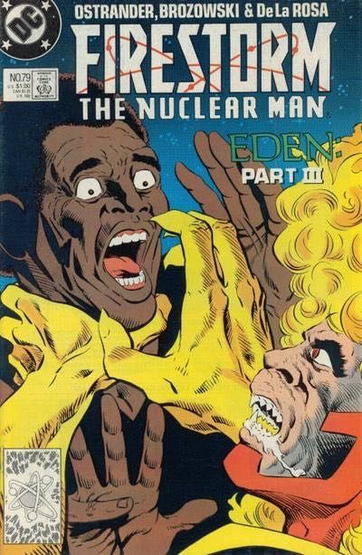 Firestorm, the Nuclear Man, Vol. 2 (1982-1990) Exile From Eden |  Issue#79A | Year:1989 | Series: Firestorm | Pub: DC Comics |