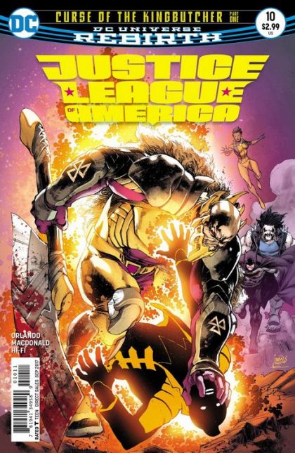 Justice League Of America Curse of the Kingbutcher, Part One |  Issue#10A | Year:2017 | Series:  | Pub: DC Comics