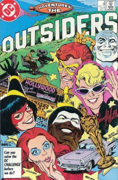 Adventures of the Outsiders Many Brave Hearts Are Asleep In The Deep... / Welcome To L.A.! |  Issue#38A | Year:1986 | Series: Outsiders | Pub: DC Comics