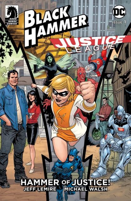 Black Hammer / Justice League  |  Issue#1C | Year:2019 | Series:  | Pub: Dark Horse Comics | Yanick Paquette Variant