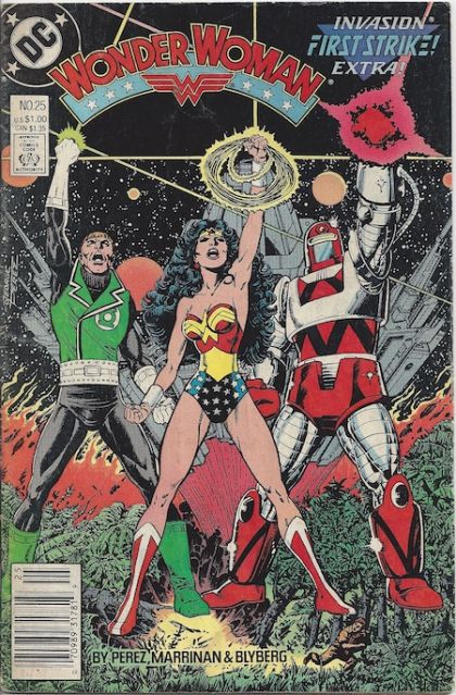 Wonder Woman, Vol. 2 Invasion - The Burning School |  Issue#25B | Year:1988 | Series: Wonder Woman |