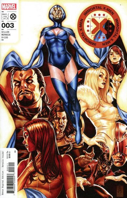 Immortal X-Men Part Three: The New Testament of Irene Adler |  Issue#3A | Year:2022 | Series:  | Pub: Marvel Comics | Regular Mark Brooks Cover