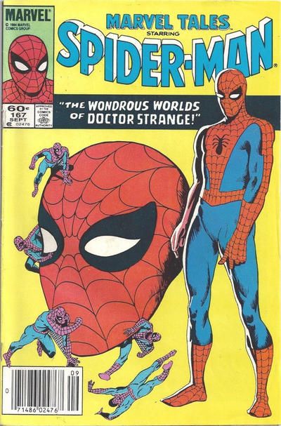 Marvel Tales, Vol. 2 The Wondrous Worlds of Doctor Strange! |  Issue#167B | Year:1984 | Series: Spider-Man | Pub: Marvel Comics |
