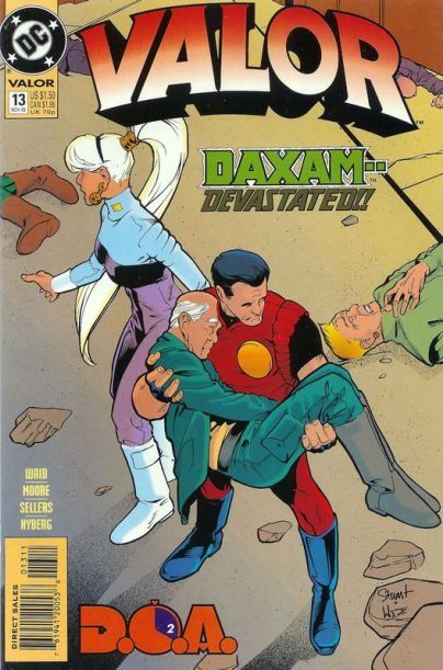 Valor (DC) D.O.A., Part 2: Future Shock |  Issue#13 | Year:1993 | Series: Legion of Super-Heroes |