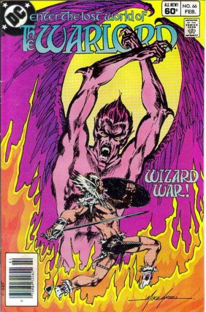 Warlord, Vol. 1 Wizard War |  Issue#66 | Year:1982 | Series: Warlord | Pub: DC Comics