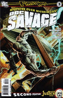 Doc Savage, Vol. 3 First Wave - The Lord of Lightning, Part Three: Dead Fall / Justice Inc.: Worst Nightmare, Part Three: There Will Be Consequences |  Issue