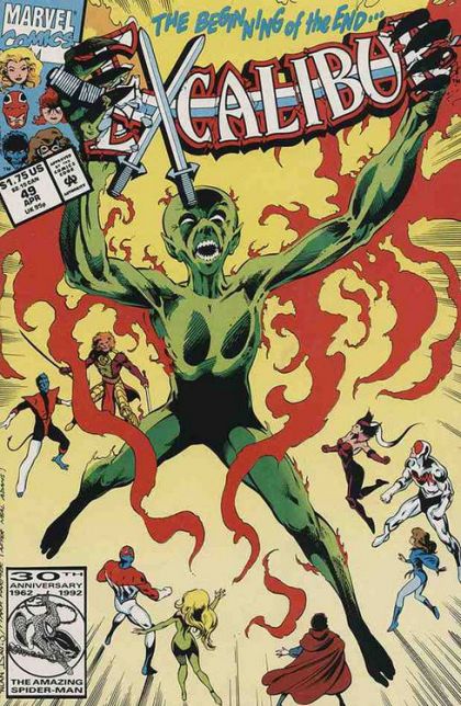Excalibur, Vol. 1 Let There Be Dark |  Issue#49A | Year:1992 | Series: Excalibur | Pub: Marvel Comics