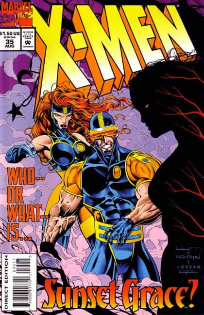 X-Men, Vol. 1 Sunset Grace |  Issue#35A | Year:1994 | Series:  | Pub: Marvel Comics