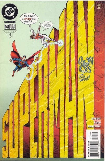 Superman, Vol. 2 Introducing Outburst |  Issue#141A | Year:1998 | Series: Superman | Direct Edition
