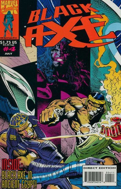 Black Axe The Resurrection Shuffle |  Issue#4 | Year:1993 | Series:  | Pub: Marvel Comics