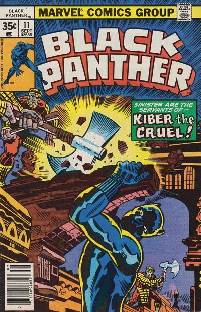 Black Panther, Vol. 1 Kiber the Cruel |  Issue#11A | Year:1978 | Series: Black Panther | Pub: Marvel Comics |