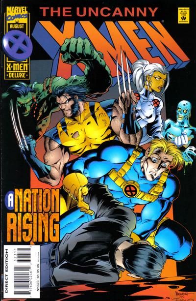 Uncanny X-Men, Vol. 1 A Nation Rising |  Issue#323A | Year:1995 | Series: X-Men | Pub: Marvel Comics