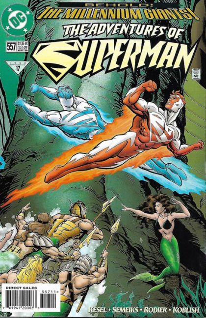 The Adventures of Superman Millennium Giants - The End of the World as We Know It! |  Issue#557A | Year:1998 | Series: Superman |
