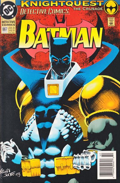 Detective Comics, Vol. 1 Knightquest: The Crusade - Wild, Wild East |  Issue#667B | Year:1993 | Series: Detective Comics | Pub: DC Comics