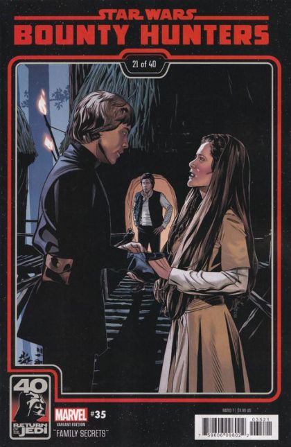 Star Wars: Bounty Hunters (Marvel Comics)  |  Issue#35B | Year:2023 | Series: Star Wars | Pub: Marvel Comics | Chris Sprouse Return Of The Jedi 40th Anniversary Variant