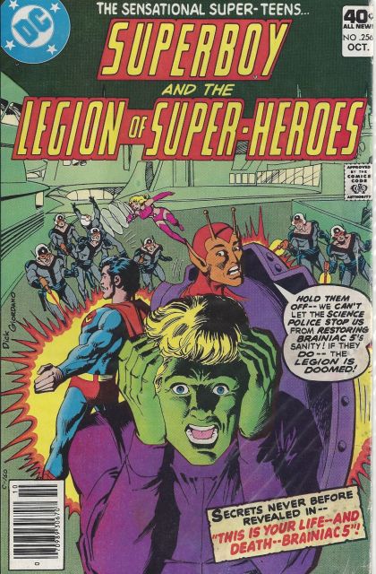 Superboy This is Your Life -- And Death, Brainiac 5! |  Issue#256A | Year:1979 | Series: Superboy | Pub: DC Comics