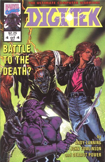 Digitek A Shock To The System Part Four |  Issue#4 | Year:1993 | Series:  | Pub: Marvel Comics |