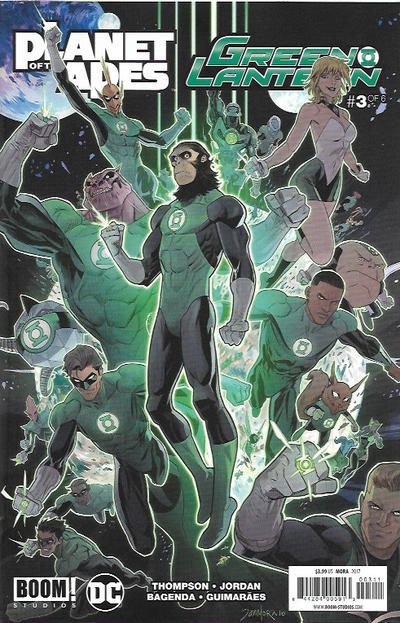Planet of The Apes / Green Lantern  |  Issue#3A | Year:2017 | Series:  | Pub: Boom! Studios