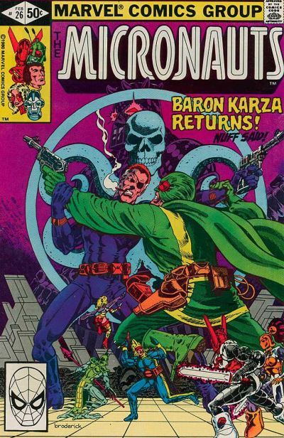 Micronauts, Vol. 1 Assault On S.H.I.E.L.D |  Issue#26A | Year:1981 | Series: Micronauts |