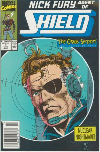 Nick Fury Agent of Shield, Vol. 4 The Chaos Serpent, Part 3: To Fear A Painted Devil |  Issue#9 | Year:1990 | Series: Nick Fury - Agent of S.H.I.E.L.D. |