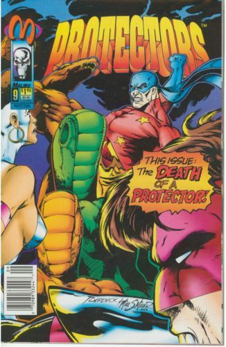 Protectors (Malibu) An End To Prologue |  Issue#9B | Year:1993 | Series: Protectors | Pub: Malibu Comics
