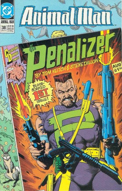 Animal Man, Vol. 1 The Penalizer |  Issue#38 | Year:1991 | Series:  | Pub: DC Comics