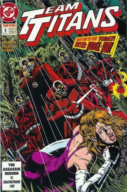 Team Titans Judge and Jury |  Issue#4 | Year:1992 | Series: Teen Titans |