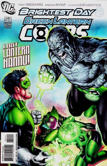 Green Lantern Corps, Vol. 1 Brightest Day - Revolt of the Alpha Lanterns, Part 4 |  Issue#51A | Year:2010 | Series: Green Lantern | Pub: DC Comics