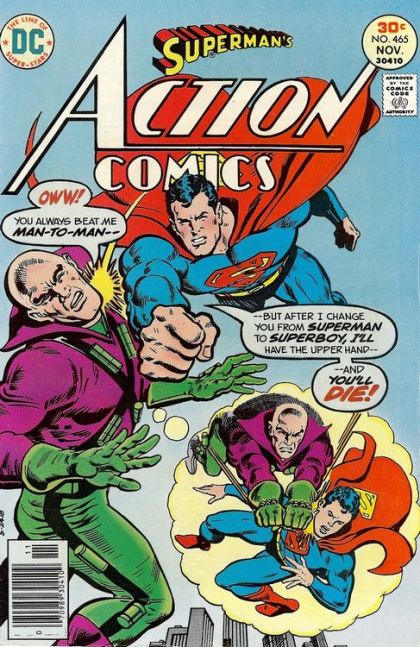 Action Comics, Vol. 1 Think Young And Die! / Paper Hero! |  Issue#465 | Year:1976 | Series:  |