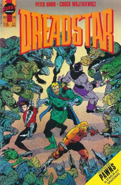 Dreadstar (First Comics), Vol. 1 Major Whoops! |  Issue#52 | Year:1990 | Series:  | Pub: First Comics