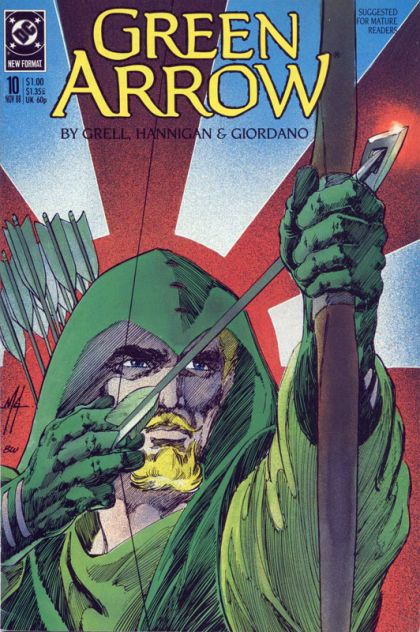 Green Arrow, Vol. 2 Here There Be Dragons, Part 2 |  Issue#10 | Year:1988 | Series: Green Arrow | Pub: DC Comics