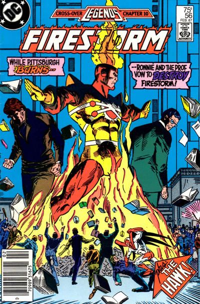 Firestorm, the Nuclear Man, Vol. 2 (1982-1990) Legends - Firestorm No More |  Issue#56B | Year:1986 | Series: Firestorm |