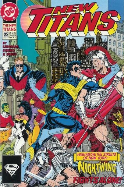 The New Titans ...Into The Fire |  Issue#95 | Year:1993 | Series: Teen Titans | Pub: DC Comics |