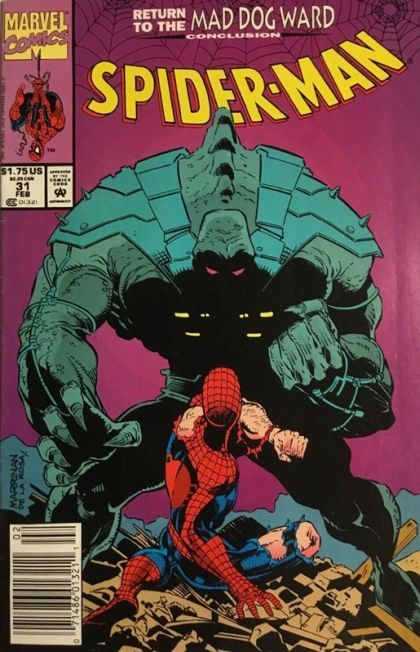 Spider-Man, Vol. 1 Return To The Mad Dog Ward, Part 3: Trust |  Issue#31B | Year:1993 | Series: Spider-Man | Pub: Marvel Comics